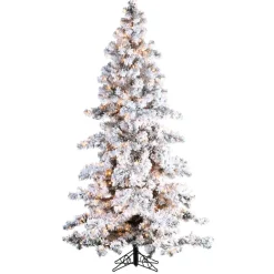 Gerson Sterling 7.5' Heavy Flocked Layered Spruce Outlet