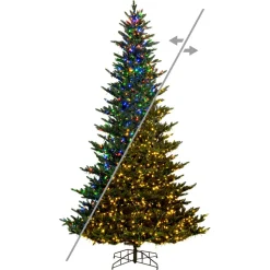 Stocking / Skirt^Vickerman 7.5' X 54" Natural Fraser 3Mm Led 1800Cc, K194178Ledcc,