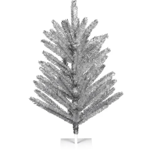Stocking / Skirt^Vickerman 4' X 35" Vintage Aluminum 55 Branches, K196340,