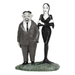 Department 56 Adams Family, Gomez And Morticia, 6002949, The Addams Family Fashion
