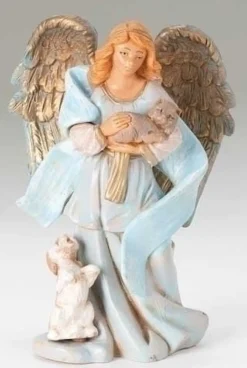 Fontanini Angel Celia, W/Animals 5", , 52522 Sale