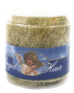 Stocking / Skirt^Kurt S Adler Angel Hair, Electroplated Pvc Gold15 Grams, J1513Go