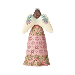 Easter^Enesco Angel With Cross And Lilies