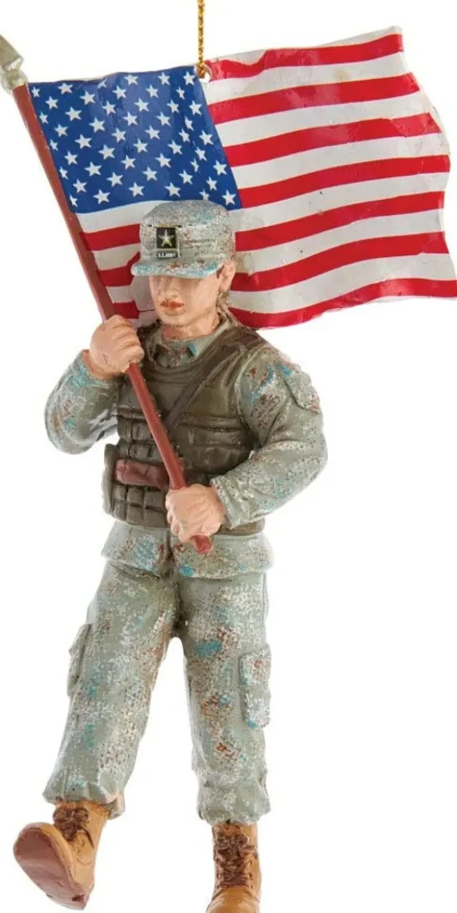 Kurt S Adler Army® Soldier Ornament, Am2191, Kurt Adler Hot