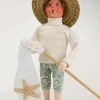 Byers Choice Beach Girl Catching Starfish, , Znau173 Outlet