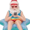 Kurt S Adler Beach Santa In Starfish Float Christmas Ornament, E0467, Kurt Adler Sale