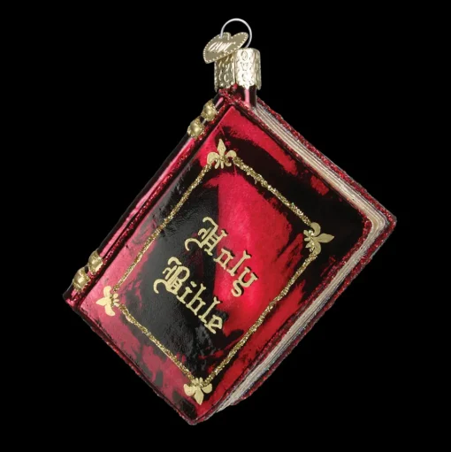 Stocking / Skirt^Old World Christmas Bible