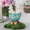 Stocking / Skirt^Raz Bunnies In Egg Cart
