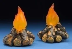 Fontanini Campfires Lighted Set Of 2, , 50813 Sale