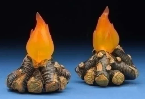 Fontanini Campfires Lighted Set Of 2, , 50813 Sale