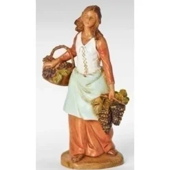 Fontanini Carmi With Grapes, 7.5", , 52827 Best Sale