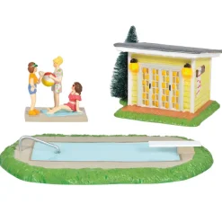 Stocking / Skirt^Department 56 Christmas Vacation, Pool Fantasy, 6005457, Snow Village