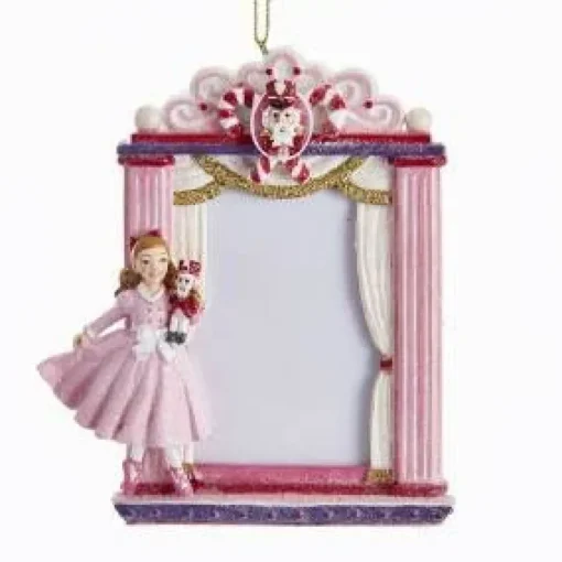 Resin^Kurt S Adler Clara Picture Frame Ornament