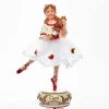 Resin^Kurt S Adler Clara With Nutcracker/Musical, F0309, Kurt Adler