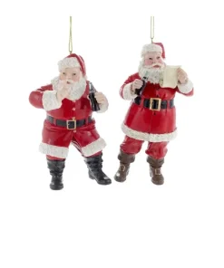 Stocking / Skirt^Kurt S Adler Coca-Cola® Santa With Coke, 2 Assorted, Cc2157