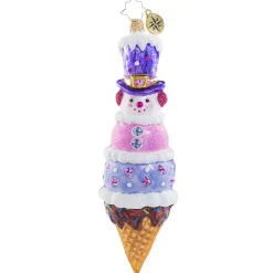 Christopher Radko^Christopher Radko Cr. A Cold And Frosty Treat, 1020728,