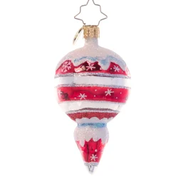 Santas^Christopher Radko Cr, A Frosty Hello Gem, 1021066,