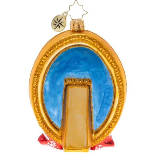 Blown Glass^Christopher Radko Cr, A Prized Portrait,1020352,