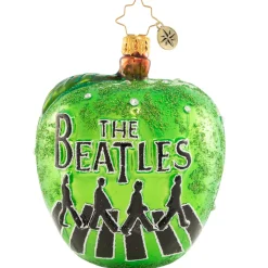 Blown Glass^Christopher Radko Cr, Abbey Road Apple, 1020487,