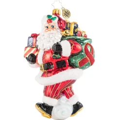 Santas^Christopher Radko Cr, Aids Charity Claus, 1020833,