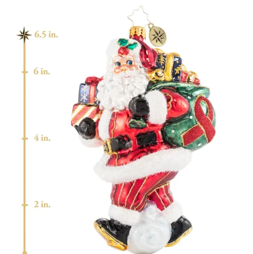 Stocking / Skirt^Christopher Radko Cr, Aids Charity Claus, 1020833,