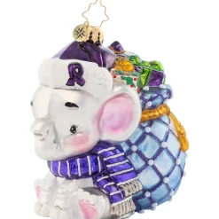 Christopher Radko^Christopher Radko Cr, An Elephant Never Forgets!, 1021597, Radko. Alzheimer's Awareness