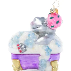 Blown Glass^Christopher Radko Cr, Bathtime Bubbles, 1020955, Radko