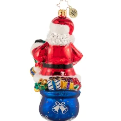 Blown Glass^Christopher Radko Cr, Charming Chimer, 1020857,