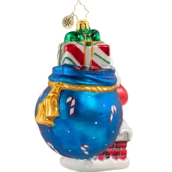 Santas^Christopher Radko Cr, Checkered Chariot, 1020885,