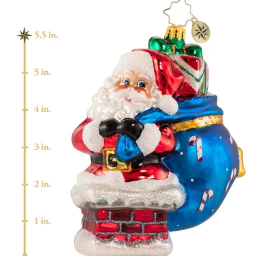 Santas^Christopher Radko Cr, Checkered Chariot, 1020885,