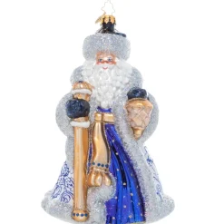 Santas^Christopher Radko Cr, Cheerful Chinoisirie Santa, 1021074, Radko