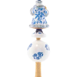 Santas^Christopher Radko Cr, Chinoiserie Elegance Santa Finial, 1021534, Radko