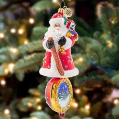 Santas^Christopher Radko Cr, Christmas Charm Claus, 1021579, Radko
