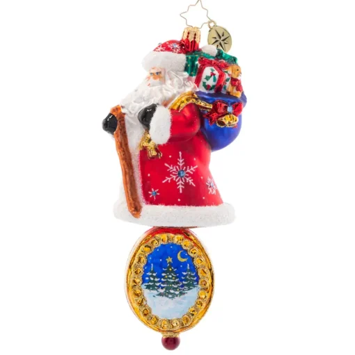 Santas^Christopher Radko Cr, Christmas Charm Claus, 1021579, Radko