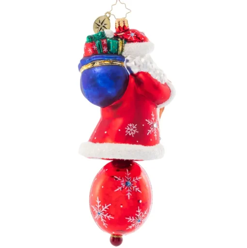 Santas^Christopher Radko Cr, Christmas Charm Claus, 1021579, Radko