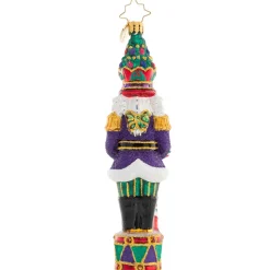 Nutcrackers/Smokers^Christopher Radko Cr, Christmas Commander Nutcracker, 1021445, Radko