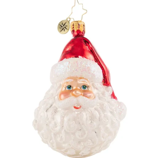 Blown Glass^Christopher Radko Cr, Classic St Nick, Gem, 1020647,