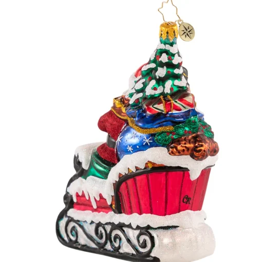 Stocking / Skirt^Christopher Radko Cr, Countryside Sleigh Ride, 10208015,