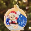 Santas^Christopher Radko Cr, Darling 1St Christmas Gem, 1021410, Radko, Gem