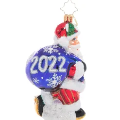 Santas^Christopher Radko Cr, Dated Cheery Santa, 1021148, Radko