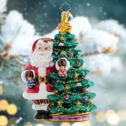 Santas^Christopher Radko Cr, Deck The Halls Santa, 1021360, Radko