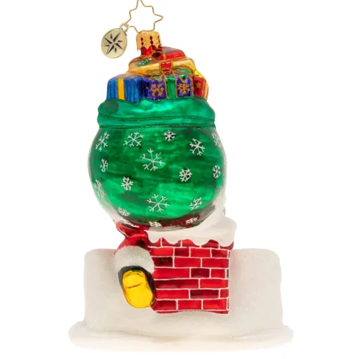 Santas^Christopher Radko Cr, Down The Hatch Santa, 1020505,