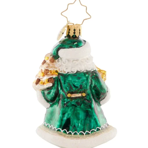 Santas^Christopher Radko Cr, Emerald City Santa Gem, 1021422, Radko, Gem
