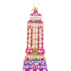 Christopher Radko Cr, Empire Sweet Building, 1021201, Fashion