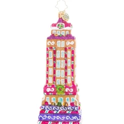 Christopher Radko Cr, Empire Sweet Building, 1021201, Fashion