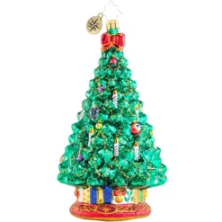 Glass^Christopher Radko Cr, Envy Of The Evergreens, 1020689,