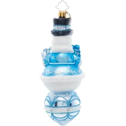 Blown Glass^Christopher Radko Cr, Frosty Snow Fellow, 1021440, Radko