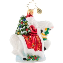 Glass^Christopher Radko Cr, Galloping Into Christmas Gem, 1020563,