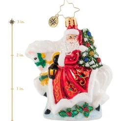 Glass^Christopher Radko Cr, Galloping Into Christmas Gem, 1020563,