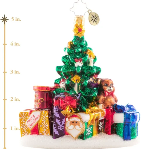 Blown Glass^Christopher Radko Cr, Glee Under The Tree, 1020684,